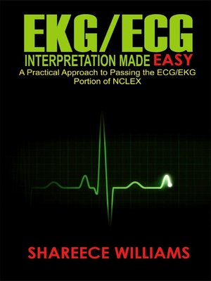 cover image of EKG/ECG Interpretation Made Easy